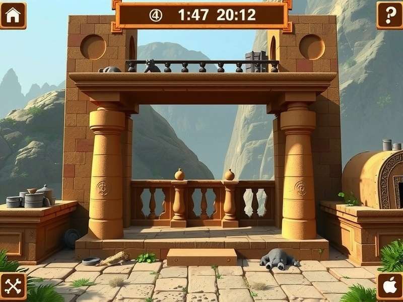 Ancient Haveli Puzzle Game Screenshot